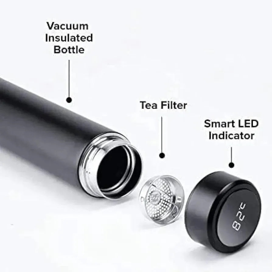 Stainless Steel Temperature Water Bottle